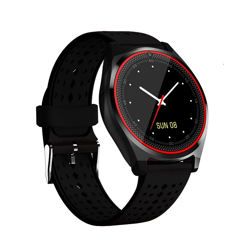 

V9 Smart Watch Support SIM Card 2G Camera Sleep Tracker Smartwatch V9 Pedometer MP3 Music Clock Smart Wristwatch for IOS Android