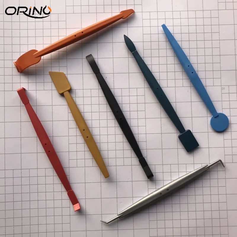 

7PCS Vinyl Car Wrap Magnetic Squeegee Set Carbon Fiber Film Foil Wrapping Magnet Scraper Car Sticker Decal Window Tint Kit