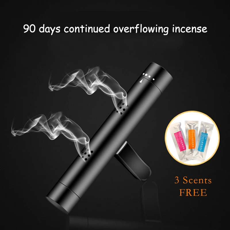 

Car Air Freshener Car Perfume Vehicle Solid Air Purifier 3 Scents Bars Natural Aroma for Vehicle Bedroom Improve Air Quality