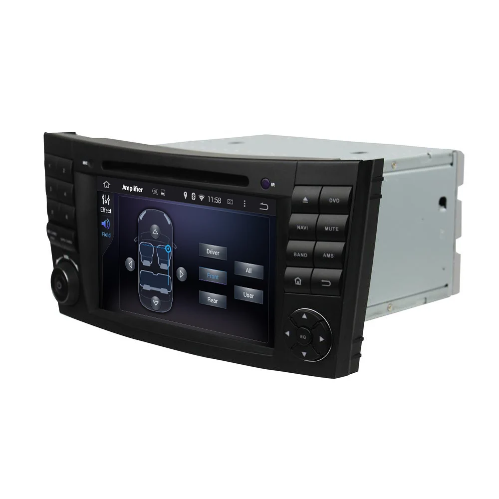 Top KLYDE 7" 2 Din Android 8.1 Car Radio For BENZ E-Class W211 CLS W219 G-Class DVD Player Stereo Audio Multimedia Player 4