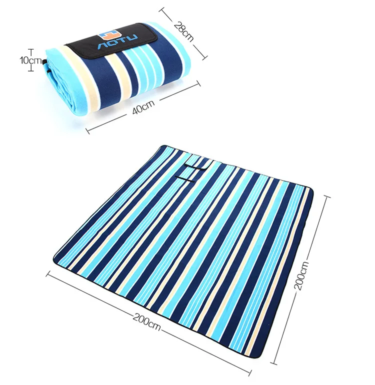 

Foldable Plaid Camping Picnic Beach Mat Bedspread Climb Outdoor Blanket Cover for Picnic Beach Waterproof