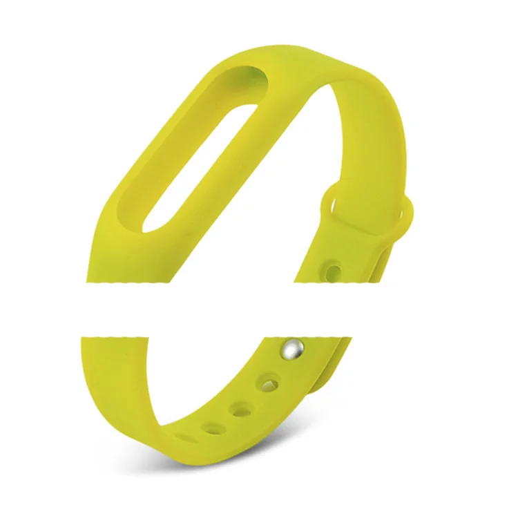 

2 Double color mi band accessories pulseira miband 2 strap replacement silicone wriststrap for xiaomi mi2 B1568 180902 bobo