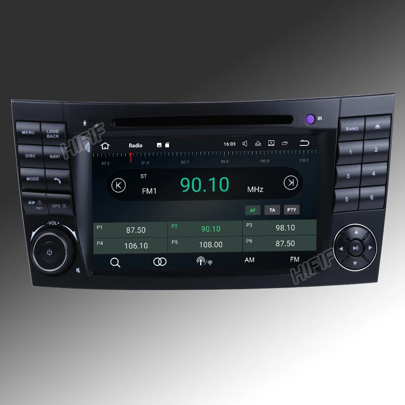 Sale HIFIF 2Din 7 Inch Android Car DVD Player Video For E-Class/W211/Mercedes/Benz/CLK/G-Class/W463/CLS/W219 Wifi GPS Radio Free Maps 5