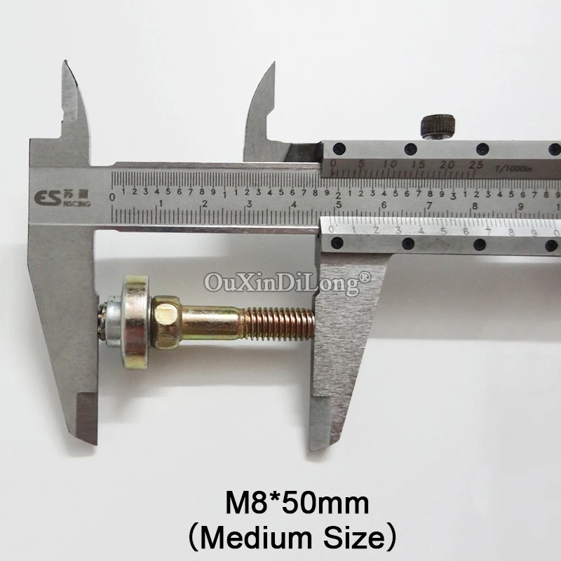 Абсолютно M8* 50 мебельный Соединительный фитинг Винты Комплект качалка Аксессуары качалка подшипник соединительные части