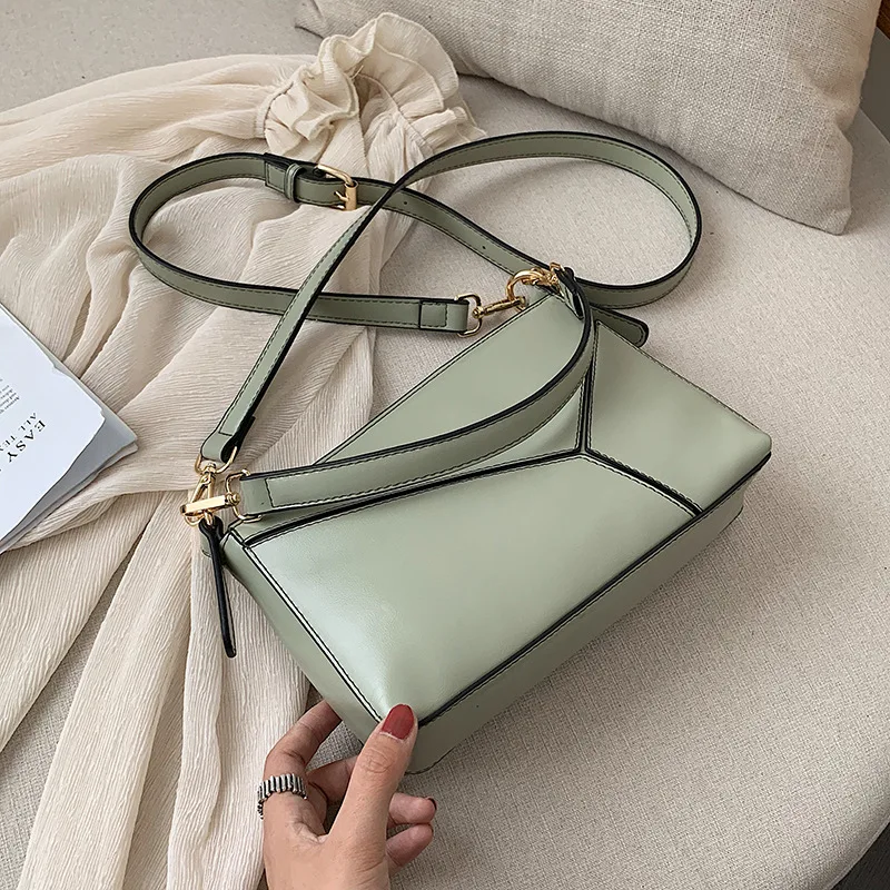 

Fresh Summer Female 2019 New Shoulder Bag Women Small Patchwork Messenger Bag Flap Brand Designer Crossbody Bag Handbag bolso
