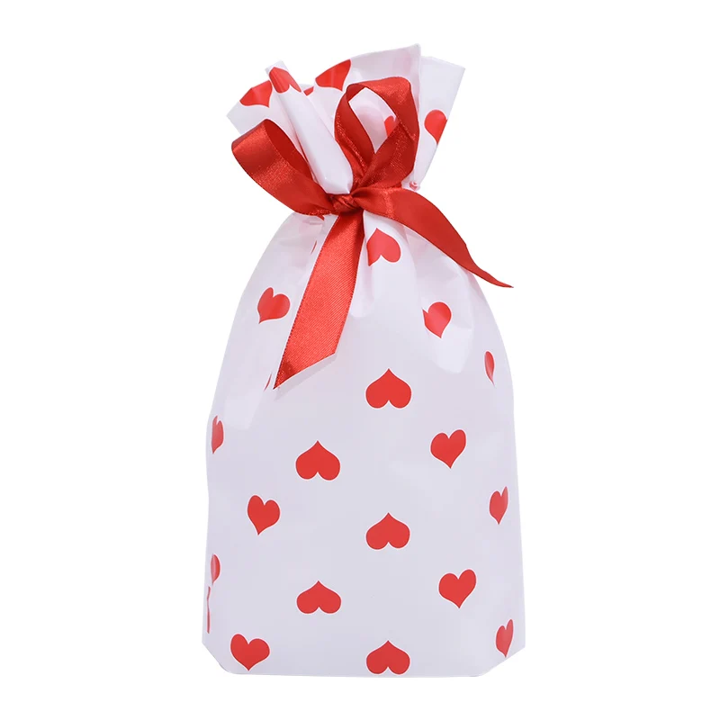 5 шт./лот, милый галстук-бабочка, подарочный пакет для торта, пластиковые пакеты, для дня рождения, для конфет, печенья, печенья, посылка, сумки для свадебных мероприятий, вечерние принадлежности - Цвет: B08