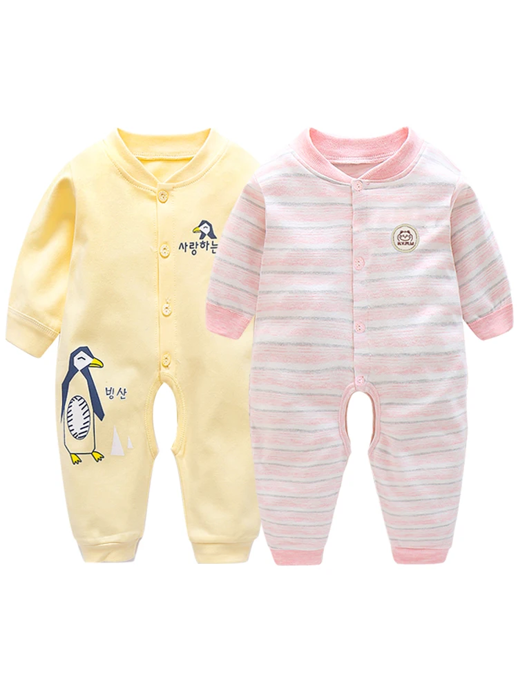 

Baby Clothing New Newborn jumpsuits Baby Boy Baby Girl Romper Clothes Full Sleeve Infant Spring Autumn Cartoon Pattern Cotton