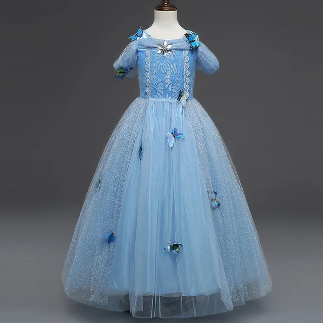 Butterfly Bow Prom Dress