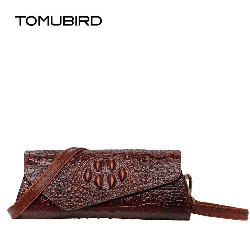 green En Supérieure Crocodile Cluches red New Relief Sac Marques blue Véritable Tomubird Soirée À De black Brown Designer Main Cuir Sacs Femmes qXES5wWx1
