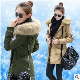 

2016 Promotion Trench Coat Trench Coat For Women In Winter Blast Cultivate One's Morality Even Cap Zipper Cotton Dress Clothes