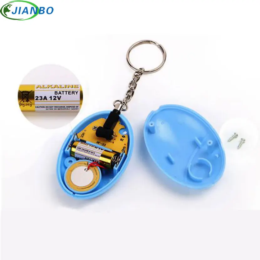 1PCS Self Defense Alarm 120DB Egg Shape Girl Women Security Protect Alert Personal Safety Scream Loud Keychain Emergency Alarm