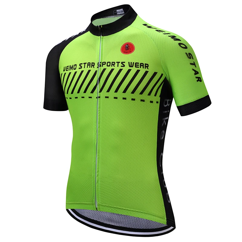 Weimostar برو فريق الرجال دراجة دراجة الدراجات جيرسي ropa ciclismo رياضية رجالي الدراجات الملابس قصيرة الأكمام قمصان قمم S-XXXL