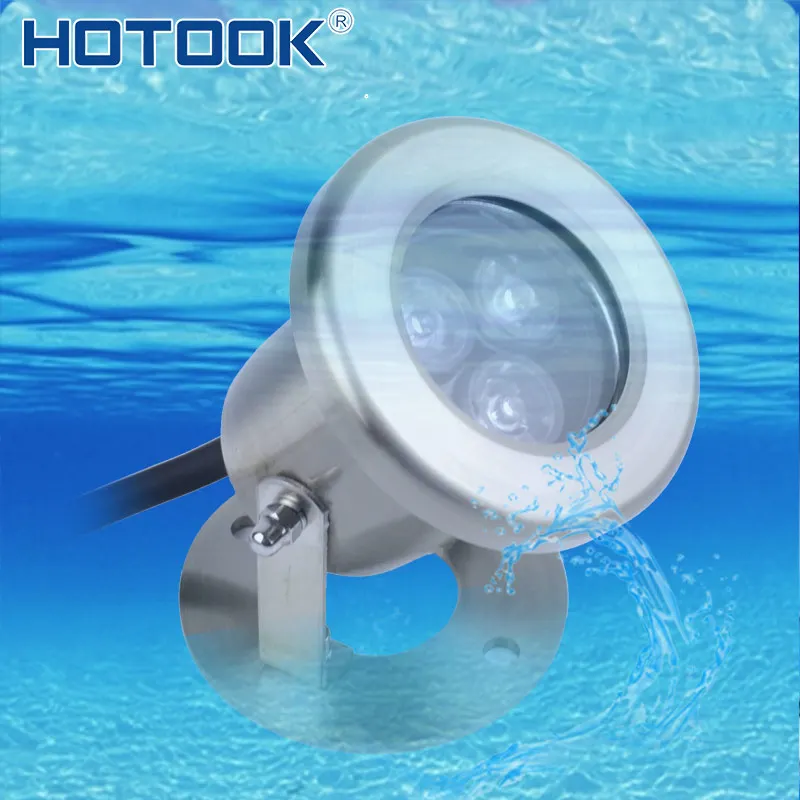 Hotook Underwater Lights Rgb Ip68 Submersible Led Pool Light 3w Hotook Underwater Lights Rgb Ip68