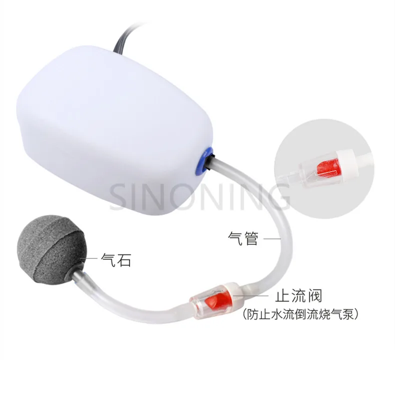 Fish tank oxygen pump small household mini super quiet fish oxygen pump