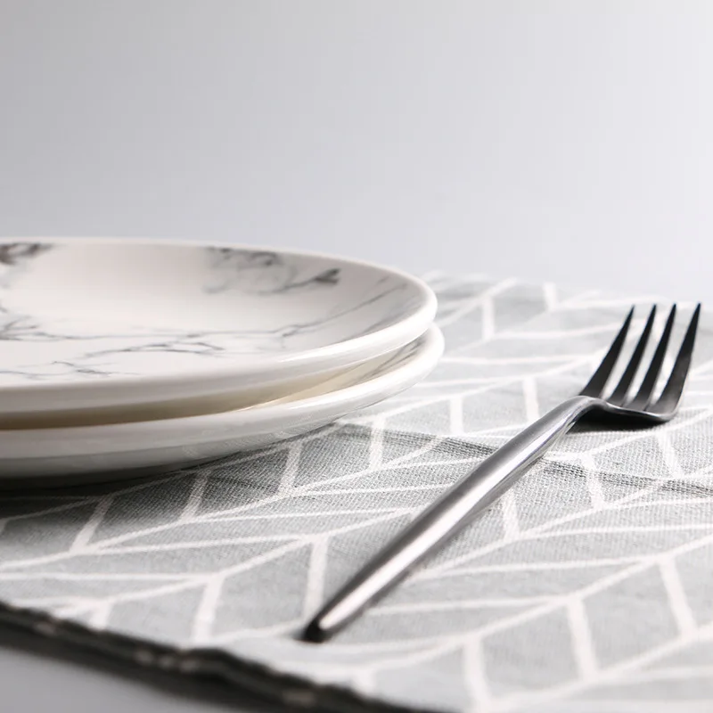 1 шт. керамическая обеденная тарелка 8 дюймов|ceramic dinner plates|dinner platesservice plate |