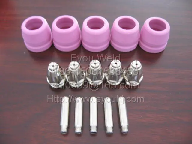 50pcs, WSD60 WSD60P Consumables for Plasma Cutter , WSD-60 WSD-60P cutting torch parts 50pcs, WSD60 WSD60P Consumables for Plasma Cutter , WSD-60 WSD-60P cutting torch parts