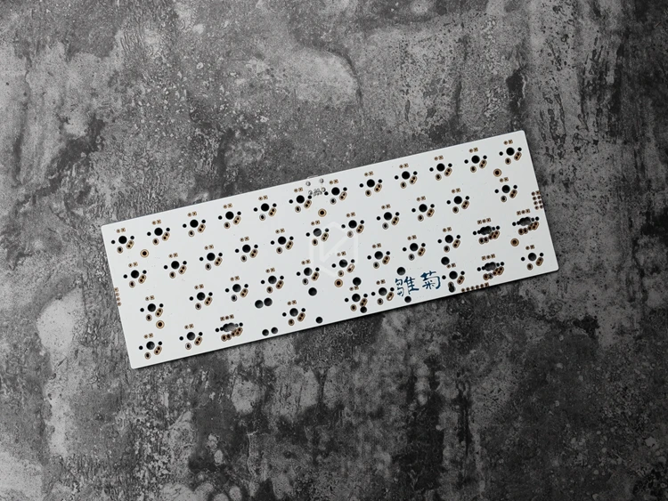  daisy 40% Custom Mechanical Keyboard Kit Supports TKG-TOOLS Underglow RGB led PCB 40% programmed mx