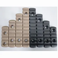 4 шт./компл. M-LOK Picatinny Weaver 20 мм рельсовый профиль набор для ружья полимерная ручная защита охотничья полимерная направляющая секция рельсовый профиль
