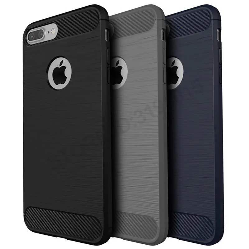 Carbon Fiber Phone Cases For iPhone 6 Case 6s Plus SE 5 5s Cases Soft Anti-Knock Cover For iPhone 7 Case 7 Plus Capa Coque Carbon Fiber Phone Cases For iPhone 6 Case 6s Plus SE 5 5s Cases Soft Anti-Knock Cover For iPhone 7 Case 7 Plus Capa Coque