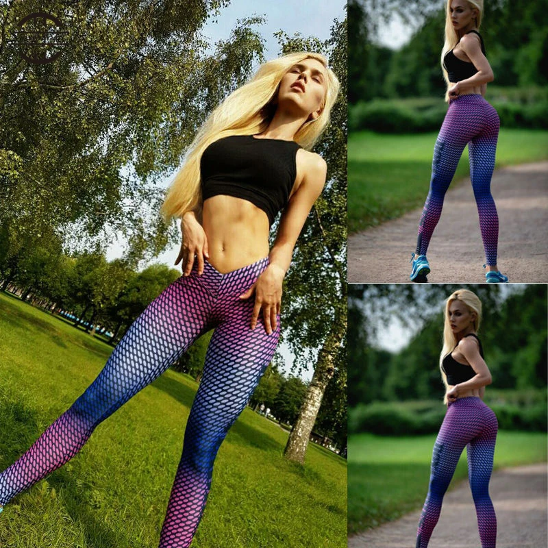 Yel 2017 Girls Gym Long Pants Sports Trousers Skinny Jogger Running