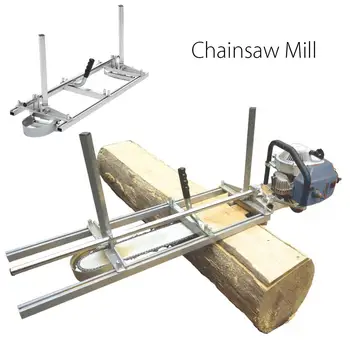 

Portable Chainsaw Mill Planking Milling Chain Saw Mill Planking Timber Milling Bar Size 14'' to 36'' Cutting Tool