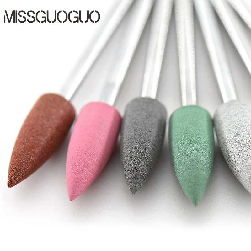 Rubber Nail Drill Bit Manicure Drill Nail Art Tools Hot Selling Manicure Drill Tools Nail Equipment Different Style Drill Bits 3