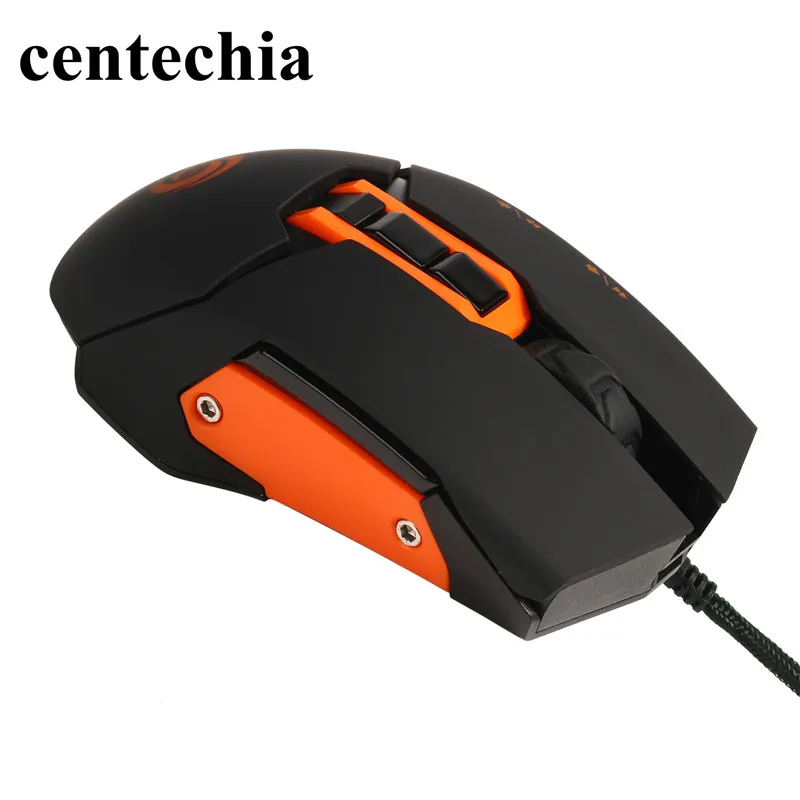 Centechia оптическая проводная мышь 3500 Точек на дюйм 9 баллов и удерживайте многофункциональную кнопку дизайн человеческой инженерии мыши подходит для левого и правого наушников