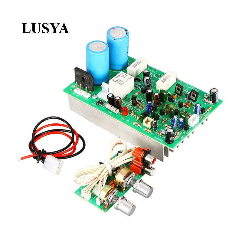 

Lusya Toshiba Digital Audio Amplifier Board 150W mono Subwoofer amplifier for Car DIY speaker dual AC24-28V