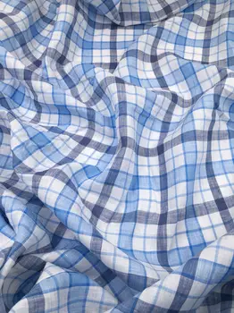 

High quality pure flax fabric Color weaving material Summer high-grade gown, dress and cheongsam tissu