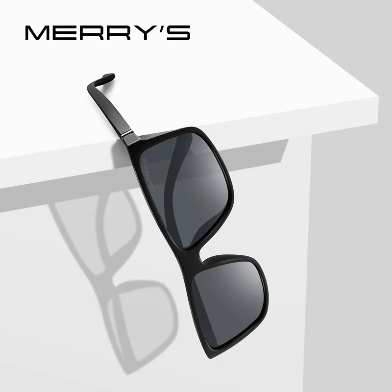 MERRY'S дизайн мужские поляризованные солнцезащитные очки модные мужские очки 100% УФ Защита S'8225