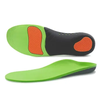 

Pu Sports Orthopedic Insoles Shoes Pad Foot Arch Support Shock Absorption Insole For Shoe Inserts Gel Cushion Orthotic Insoles