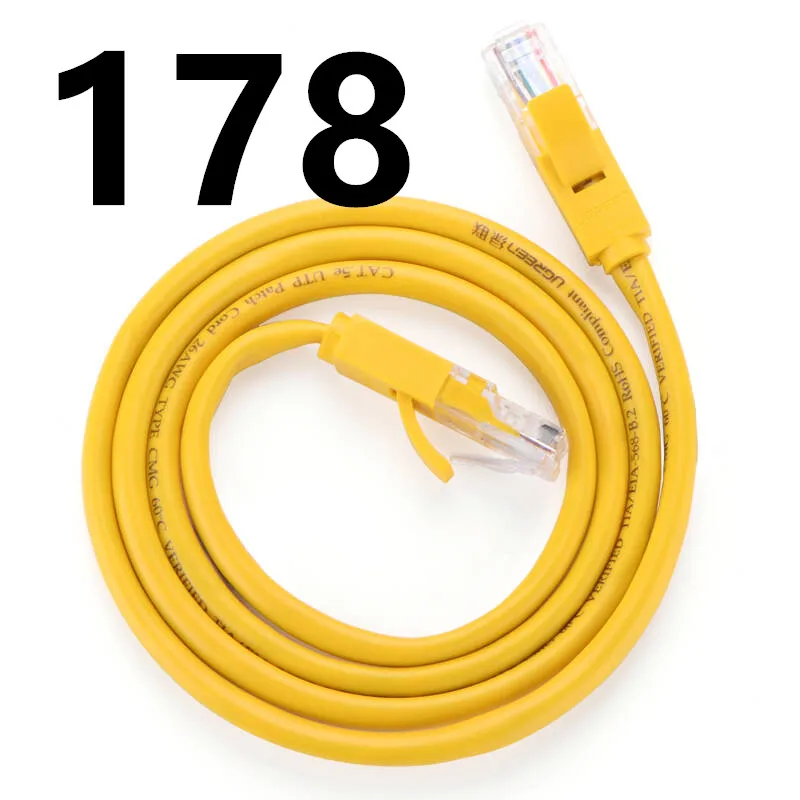 2019 Ethernet кабель высокого Скорость RJ45 сети LAN Кабельный маршрутизатор компьютерный кабель для компьютерный маршрутизатор 178