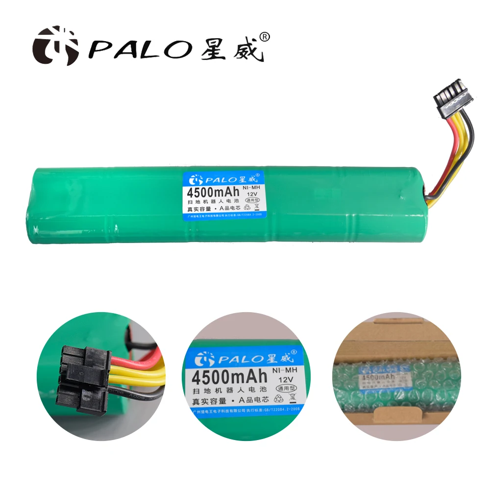 Пало Ni-MH 12 V 4500 mAh Замена Батарея для Neato Botvac 70e 75 80 85 D75 D8 D85 caSino187 пылесос Батарея