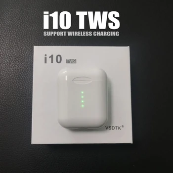 

VSDTK i10 tws i10s tws Bluetooth Wireless earphone Bluetooth 5.0 Earbuds Touch control headset for iphone xiaomi smart phones