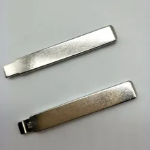 10 шт./лот Best металлический Бланк Uncut удаленное лезвие Тип № 75 для Geely Panda