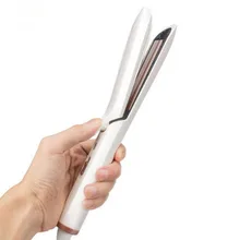 Керамическая электрическая плойка для завивки волос, прямолинейная фанера двойного назначения, чистое железо, пудра, прямая завивка, не вредит отправке