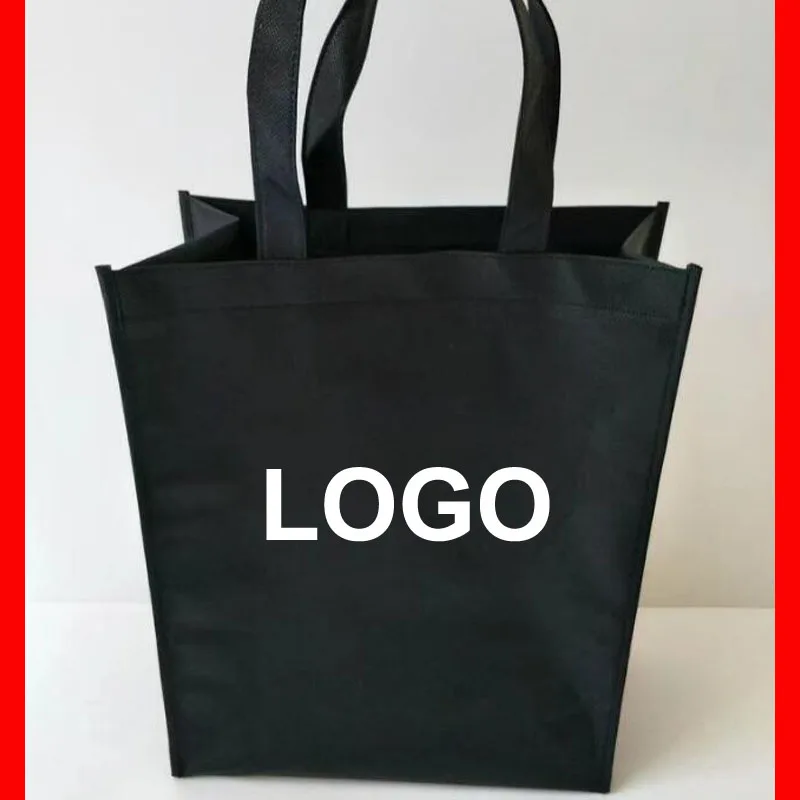 (500 шт./lo) t Размер 32x38x10 см пользовательские сумка-шоппер с бренд, логотип компании печатных как реклама подарок рекламные сумка