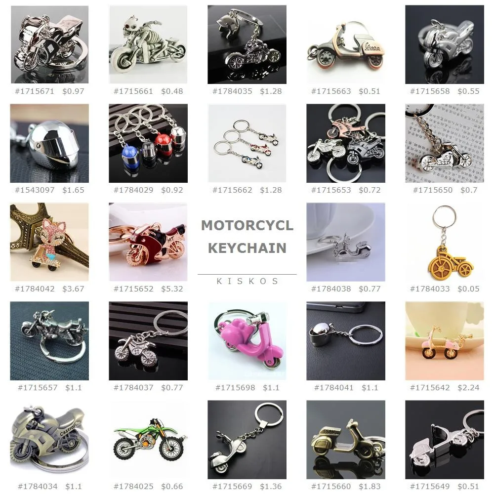 Motorcycle Keychain