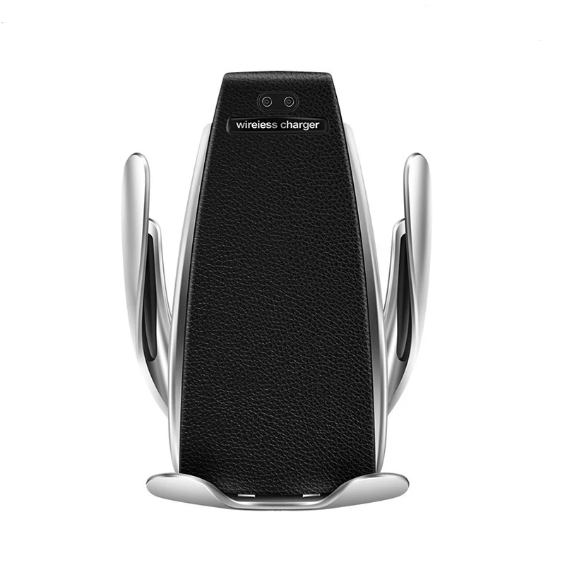

Intelligent induction Auto Clamping Wireless Car Charger For Huawei Samsung s10 iphone XS 8 Fast Charging Phone Holder Mount Car