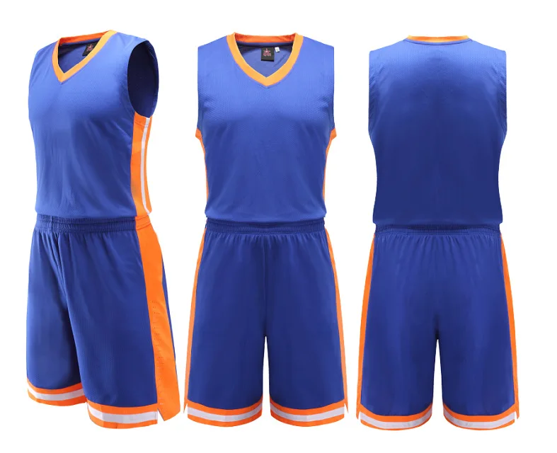 Spring Summer Men Stripe Basketball Jersey Sets Uniforms Adult Sports Clothing Breathable Basketball Jerseys Shorts Quick Dry 4