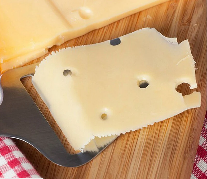 1 шт. из нержавеющей стали сырный плоскостная сырорезка слайсер для сыра и масла резак для сыра нож для торта для приготовления кухонных инструментов серебристого цвета