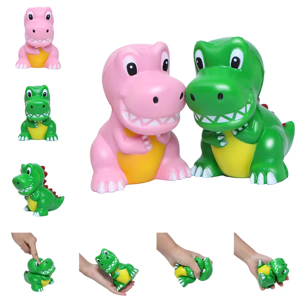 Снятие Стресса милые динозавры Ароматические супер замедлить рост дети Squeeze Toy