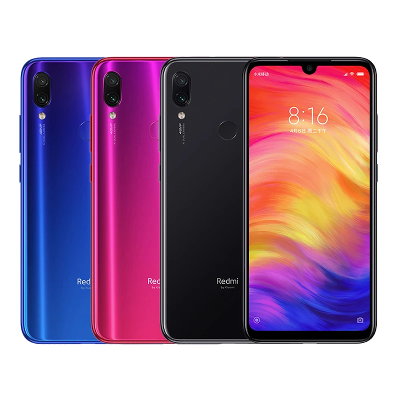 Глобальная версия Xiaomi Redmi Note 7 4 ГБ ОЗУ 64 Гб ПЗУ мобильный телефон Snapdragon 660