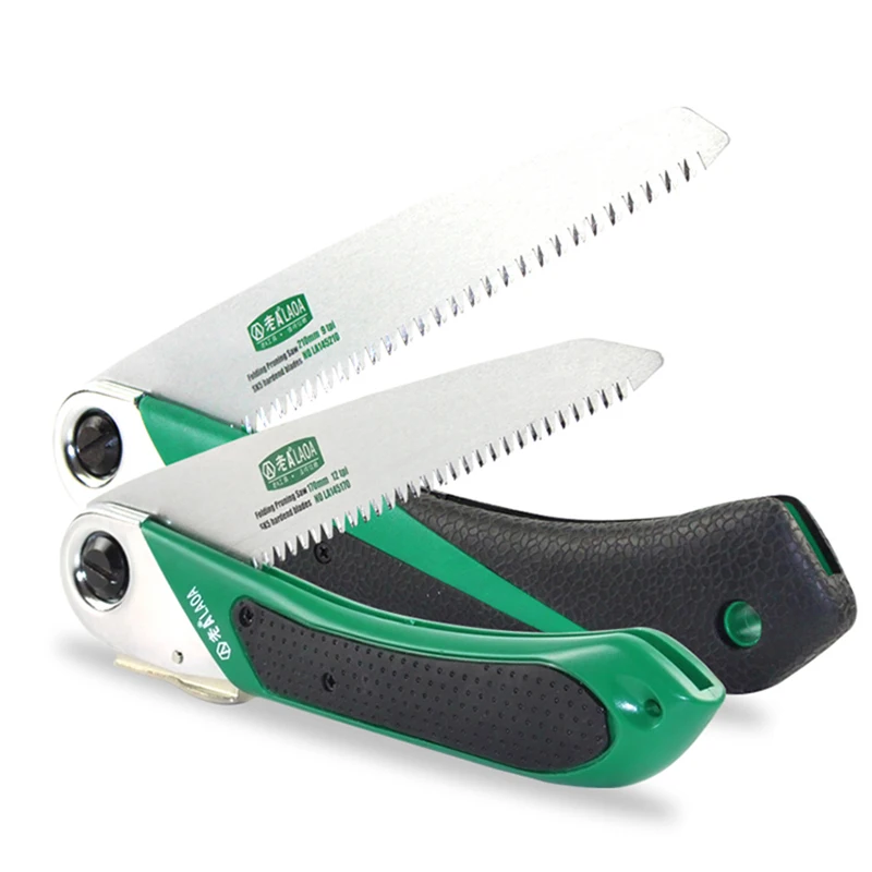 LAOA 170mm/210mm Folding Saw SK5 Garden Pruning Hand Saw Portable Outdoor Shear Tools Sharp Saw 