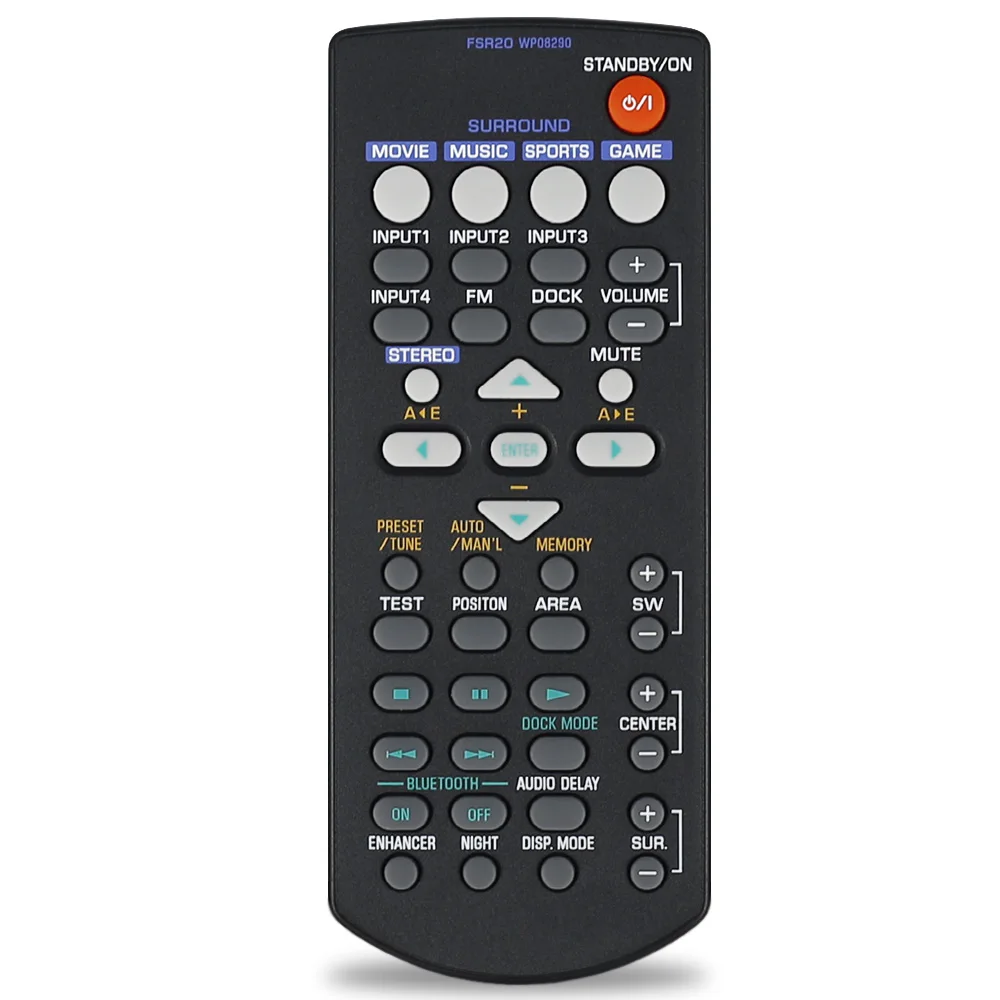 

New Remote control Suitable for yamaha home theater player controller FSR20 WP08290 YAS-71 YAS-81 YAS-71BL
