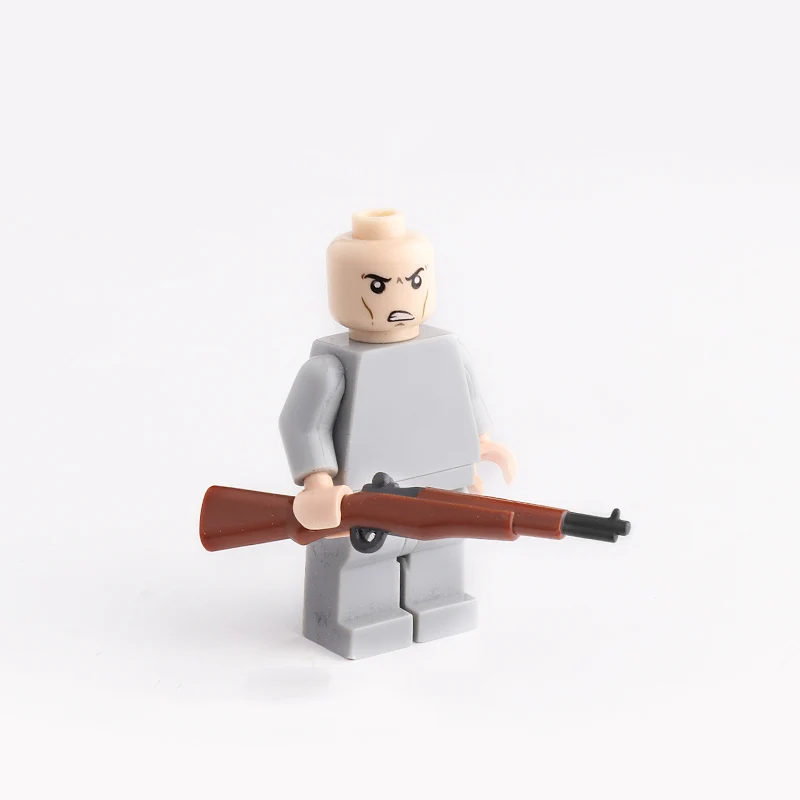 

WW2 Military US Army Soldier Weapons Building Blocks Army Figure Accessories M1 Galander Gun US Army Soldiers accessory Bricks
