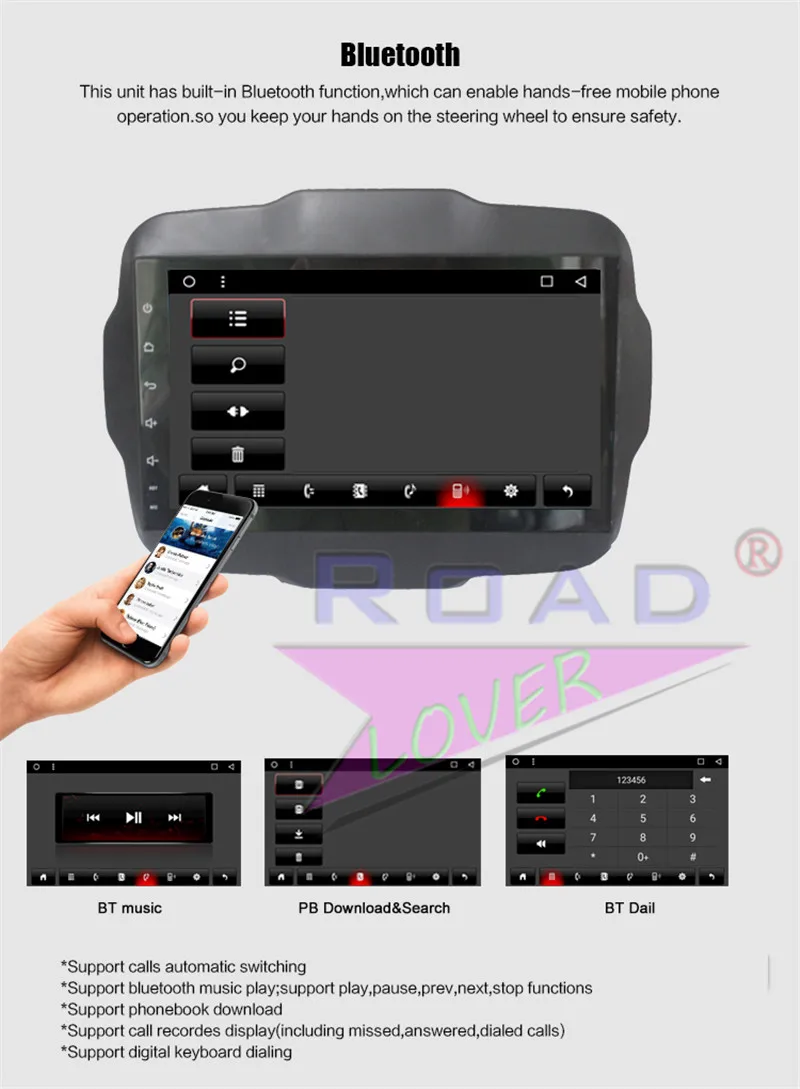 Sale Roadlover Android 8.1 Car PC Multimedia Player For Jeep Renegade 2016 Stereo GPS Navigation Automagnitol Double Din Radio NO DVD 15 Sale Roadlover Android 8.1 Car PC Multimedia Player For Jeep Renegade 2016 Stereo GPS Navigation Automagnitol Double Din Radio NO DVD 15