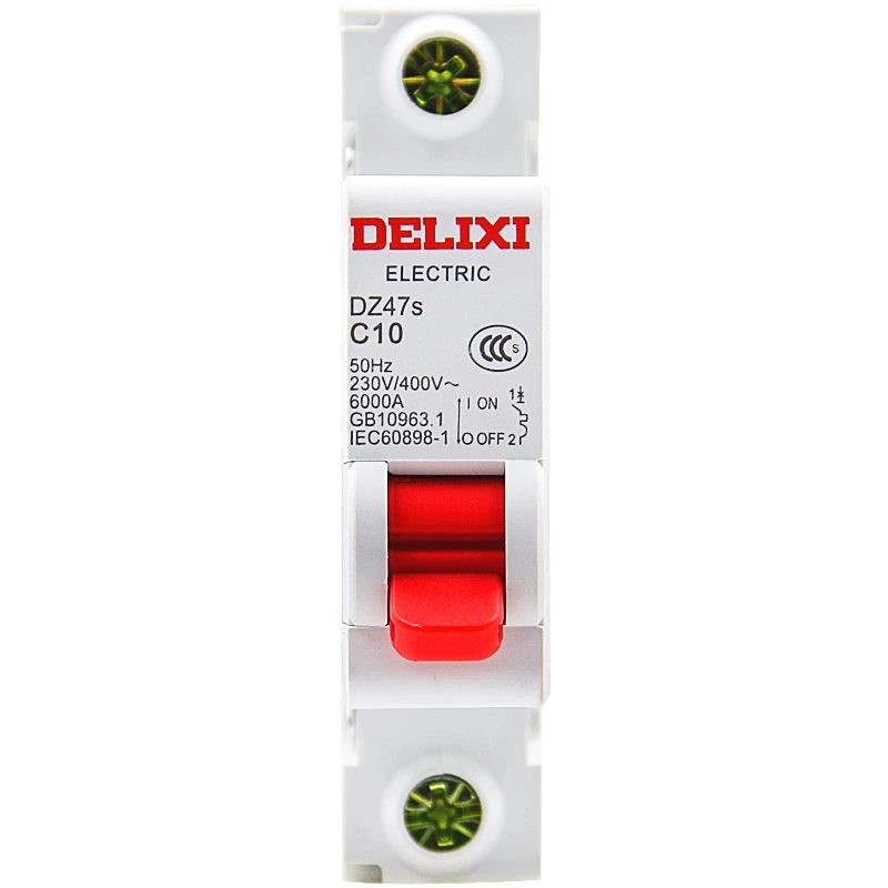 DELIXI 1P 2P 3P 4P 230V 400V 1A 2A 3A 4A 6A 10A 16A 20A 25A 32A 40A 50A 63A 80A 100A 125A вакуумный