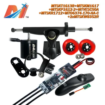 

Maytech for surf board high power dc motor 6374 170KV and remote control receiver and mount truck and esc