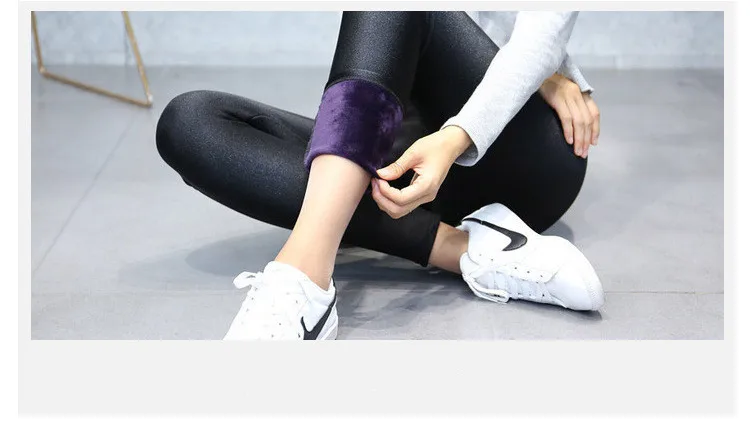 best leggings for women High Quality Winter Warm Women Leggings Plus Thick Velvet Mink Cashmere High Waist Glossy Pants Leggings Femme best leggings for women